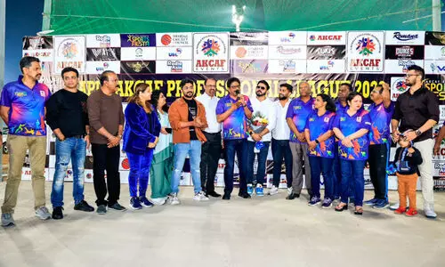 അ​ക്കാ​ഫ്​ ക്രി​ക്ക​റ്റ്​ ലീ​ഗി​ൽ ശ്രീ​ശാ​ന്ത്​ എ​ത്തി