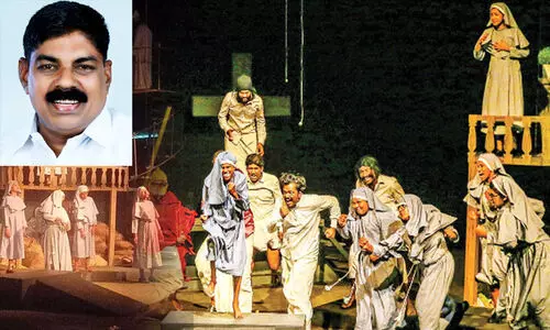 Kakukali Drama, M Krishnadas