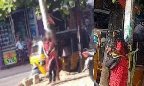 three auto drivers arrested for beating woman