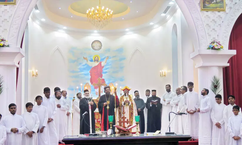 അൽഐൻ ഓർത്തഡോക്സ് ദേവാലയത്തിലെ പെരുന്നാൾ സമാപിച്ചു അൽഐൻ ഓർത്തഡോക്സ് ദേവാലയത്തിലെ പെരുന്നാൾ സമാപിച്ചു