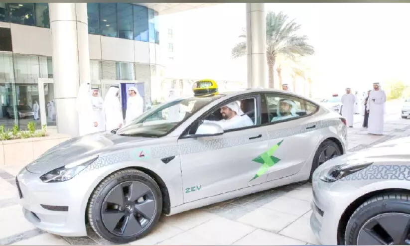 അബൂദബിയിൽ ടാക്സി സർവിസിന് ഇനി ടെസ്ലയും അബൂദബിയിൽ ടാക്സി സർവിസിന് ഇനി ടെസ്ലയും