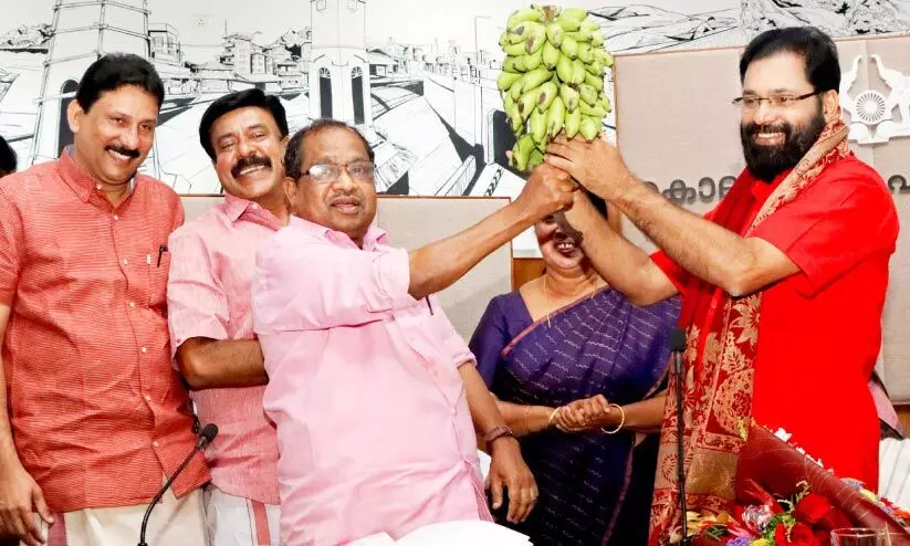 പി.കെ. ഗോപൻ ജില്ല പഞ്ചായത്ത് പ്രസിഡന്റ്