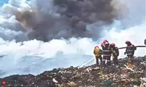 Brahmapuram smoke dangerous dioxin chemical pollutant