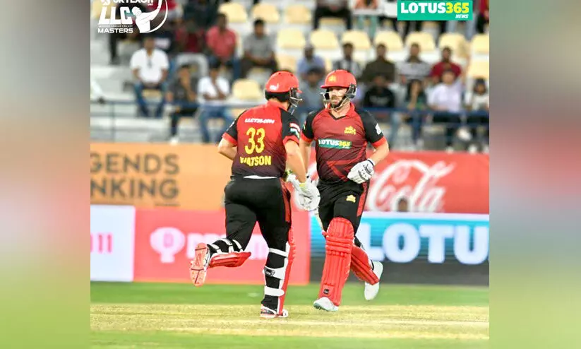 ലെജൻഡ്സ് ലീഗ് ക്രിക്കറ്റ്; വീണ്ടും തോറ്റ് ഇന്ത്യ മഹാരാജാസ്