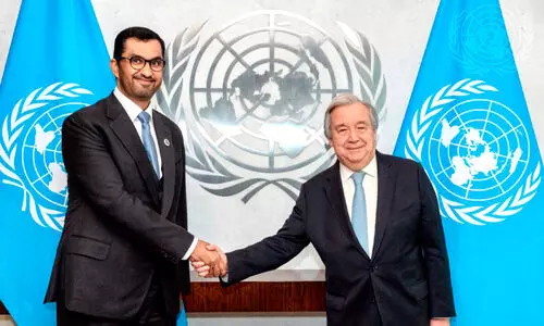 ദു​ബൈ കാ​ലാ​വ​സ്ഥ ഉ​ച്ച​കോ​ടി​; യു.​എ​ൻ സെ​ക്ര​ട്ട​റി ജ​ന​റ​ൽ പ​​ങ്കെ​ടു​ക്കും