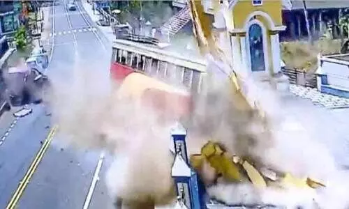 അപകടത്തിൽപ്പെട്ട കെ.എസ്​.ആർ.ടി.സി ബസിന്​ ജി.പി.എസും വേഗപ്പൂട്ടും ഇല്ല