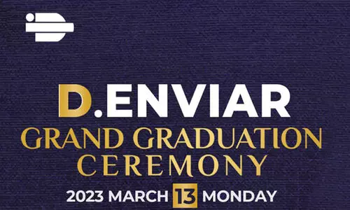 ഡി എൻവിയർ ഗ്രാജുവേഷൻ ചടങ്ങ് നാളെ
