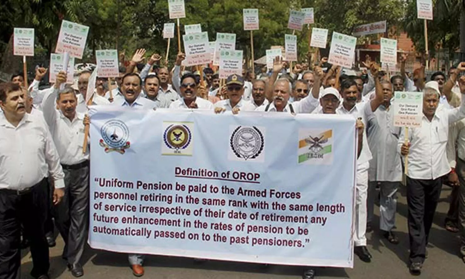 One Rank-One Pension