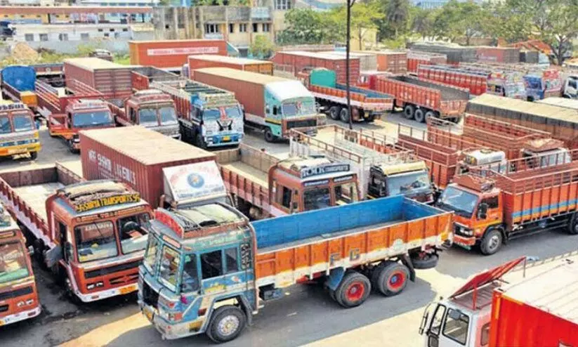 28ന് ചരക്ക് വാഹന തൊഴിലാളി പണിമുടക്ക്