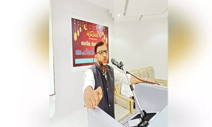 ‘അ​ഹ്‌​ല​ൻ റ​മ​ദാ​ൻ’; ത​നി​മ ത​ബൂ​ക്ക് മേ​ഖ​ല സം​ഗ​മം