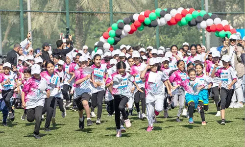 ദ​ന്താ​രോ​ഗ്യ ബോ​ധ​വ​ത്ക​ര​ണ​വു​മാ​യി മാ​ര​ത്ത​ൺ