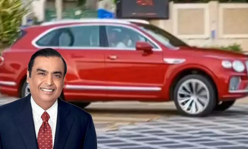 ജിയോ ഗാരജിലേക്ക് നാലാമത്തെ ബെന്റ്‌ലി ബെന്റെയ്ഗ, വില 4.5 കോടി