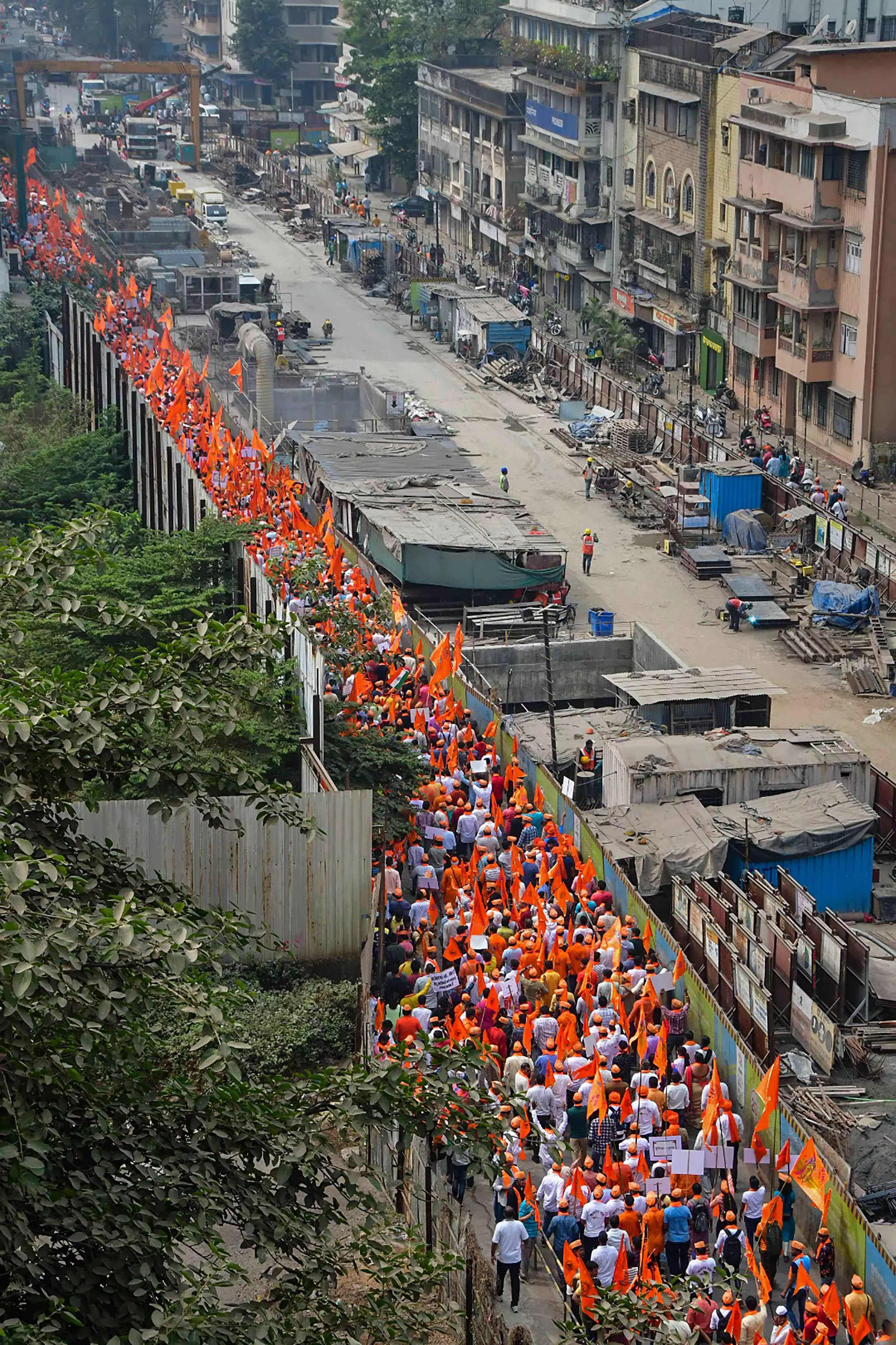 സകൽ ഹിന്ദു സമാജിന്റെ നേതൃത്വത്തിൽ മുംബൈയിൽ നടന്ന റാലി സകൽ ഹിന്ദു സമാജിന്റെ നേതൃത്വത്തിൽ മുംബൈയിൽ നടന്ന റാലി
