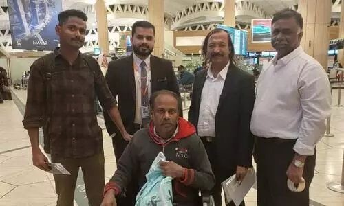 രോഗവും പലവിധ ദുരിതങ്ങളും; തമിഴ്​നാട് സ്വദേശിക്ക്​ സാമൂഹികപ്രവർത്തകരുടെ തുണ