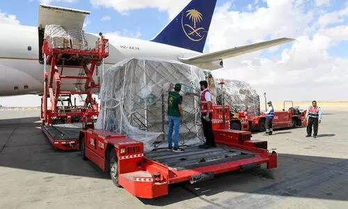 തുർക്കിയയിലേക്കുള്ള സൗദി സഹായം തുടരുന്നു; 16ാമത് ദുരിതാശ്വാസ വിമാനം പുറപ്പെട്ടു