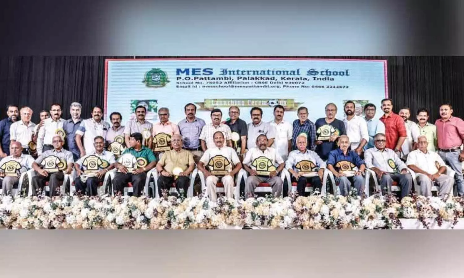 പ്രഥമ സന്തോഷ്‌ ട്രോഫി സുവർണ ജൂബിലി താരങ്ങൾക്ക് ആദരം