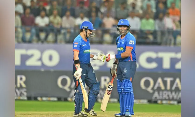 ലെജൻഡ്സ് ലീഗ്; സിക്സർ മഹാരാജാസ്... ലെജൻഡ്സ് ലീഗ്; സിക്സർ മഹാരാജാസ്...