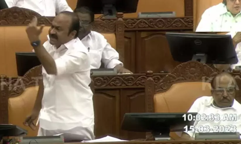 അടിയന്തര പ്രമേയത്തിന് അനുമതിയില്ല; നിയമസഭയിൽ ഇന്നും പ്രതിപക്ഷ പ്രതിഷേധം