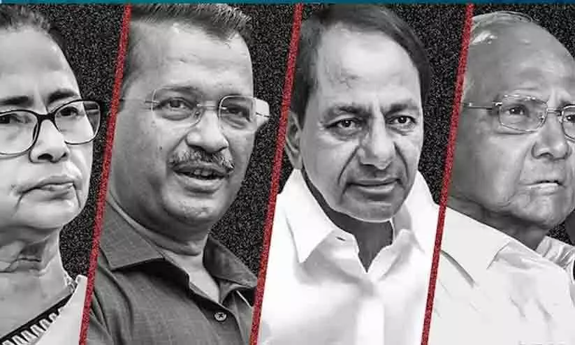 മോദിക്ക് വെല്ലുവിളി ഉയർത്തുമോ മൂന്നാംമുന്നണി? മോദിക്ക് വെല്ലുവിളി ഉയർത്തുമോ മൂന്നാംമുന്നണി?