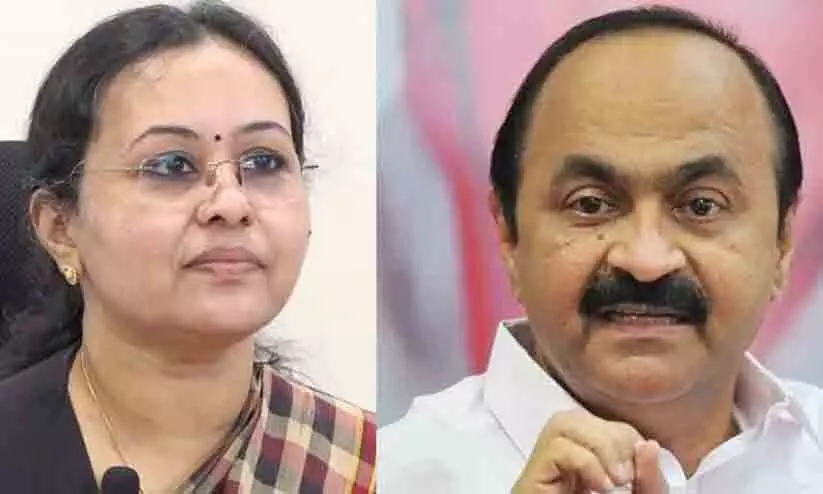 Veena George, VD Satheesan Veena George, VD Satheesan