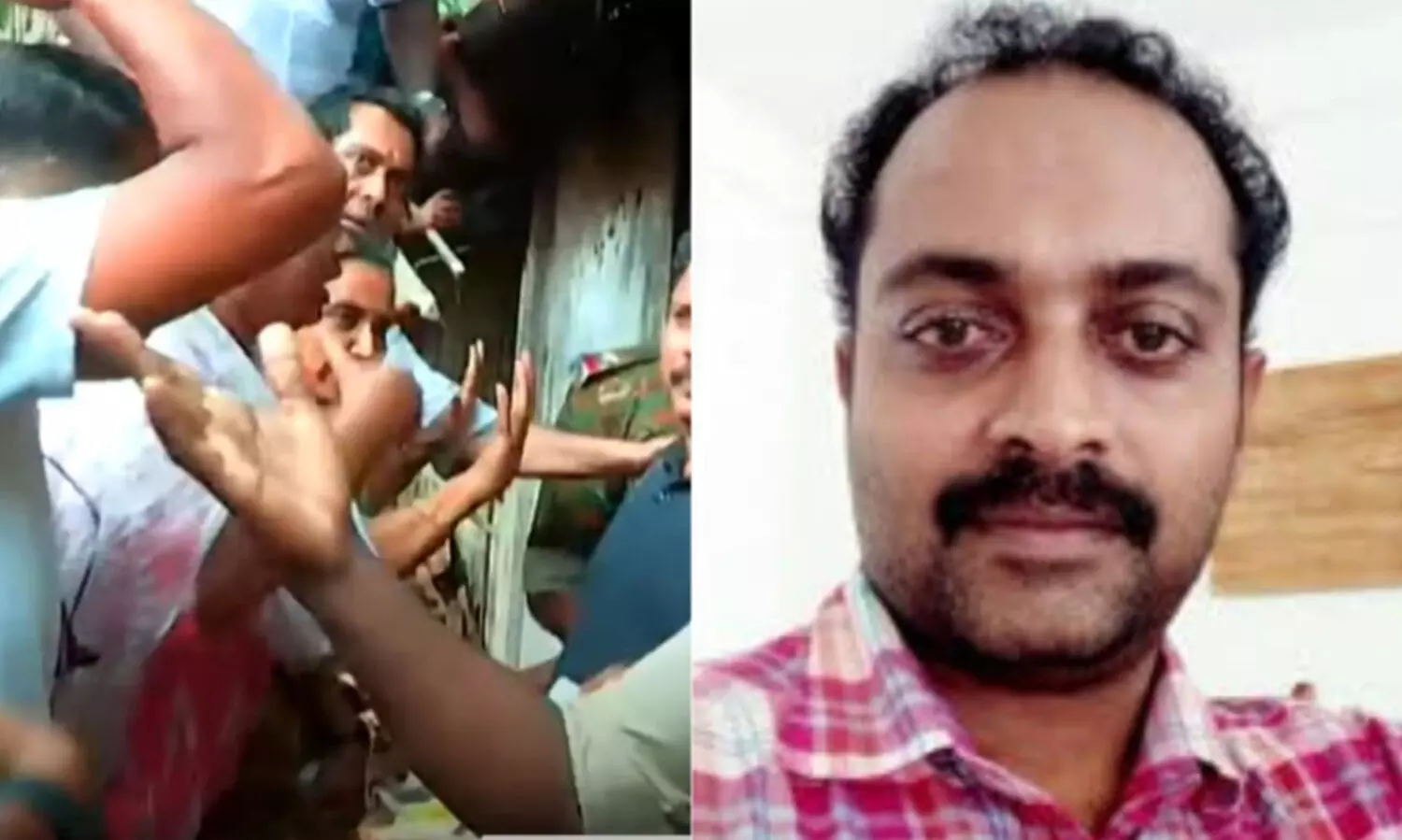 അസഭ്യം പറയുന്നത് പകർത്തി; മീഡിയവൺ ക്യാമറാമാനെ കയ്യേറ്റം ചെയ്‌ത്‌ കോൺഗ്രസുകാർ