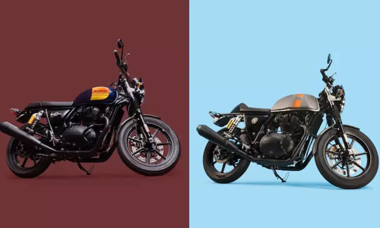 റോയൽ എൻഫീൽഡിന്‍റെ ഇരട്ടക്കുട്ടികൾ എത്തി, കോണ്ടിനെന്റൽ അണ്ണനും ഇന്റർസെപ്റ്റർ തമ്പിയും