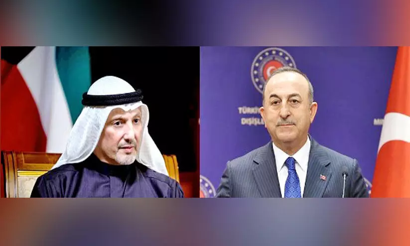 ഭൂ​ക​മ്പ ദു​രി​താ​ശ്വാ​സം; കു​വൈ​ത്തി​ന് ന​ന്ദി അ​റി​യി​ച്ച് തു​ർ​ക്കി​യ