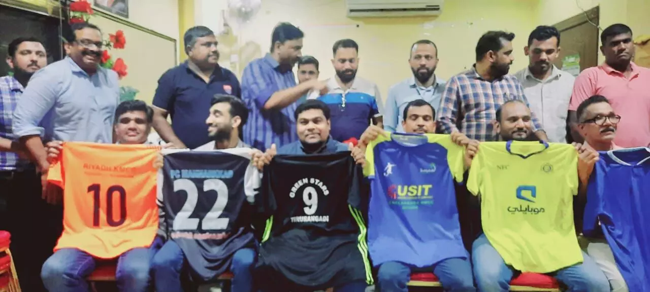 കെ.എം.സി.സി മണ്ഡലതല ഫുട്ബാൾ ഇന്ന് കെ.എം.സി.സി മണ്ഡലതല ഫുട്ബാൾ ഇന്ന്