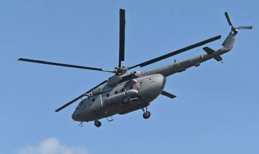 Indian Armys cheetah helicopter crashes in Arunachal Pradesh