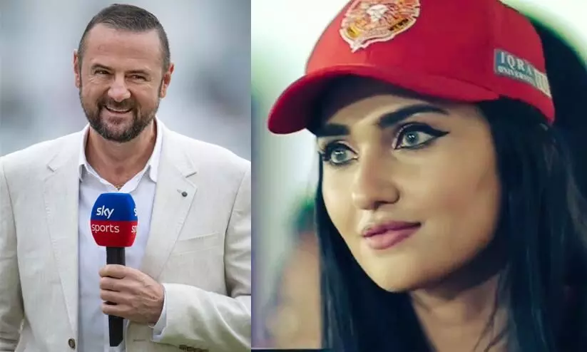 PSL 2023 Simon Doull triggers social media storm comments Hasan Alis wife
