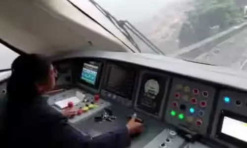 first female loco pilot