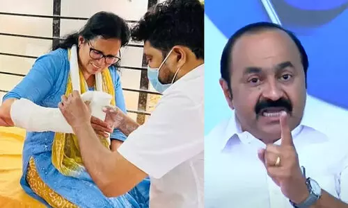 ടി.പിയുടെ കുടുംബത്തോട്​ വൈരാഗ്യം തീരാതെ കെ.കെ. രമക്കെതിരെ സി.പി.എം പ്രചാരണം -സതീശൻ