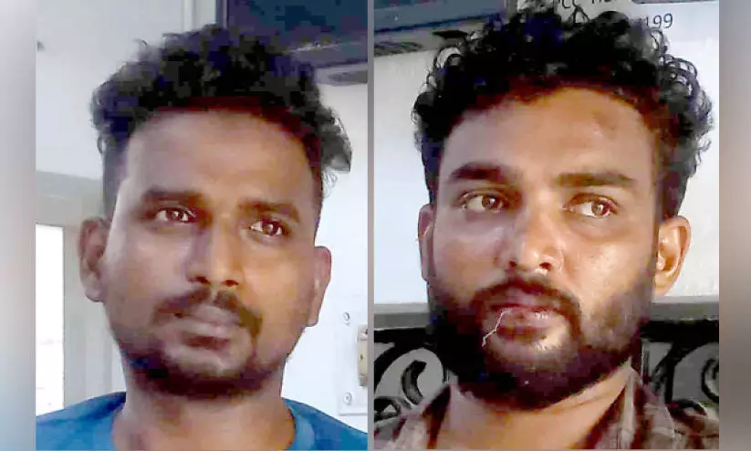 Men arrested Men arrested