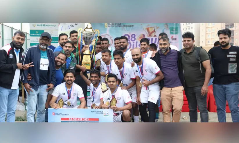 എലത്തൂർ അസോസിയേഷൻ ഫുട്ബാൾ; ഫഹാഹീൽ ബ്രദേഴ്സ് ചാമ്പ്യന്മാർ എലത്തൂർ അസോസിയേഷൻ ഫുട്ബാൾ; ഫഹാഹീൽ ബ്രദേഴ്സ് ചാമ്പ്യന്മാർ