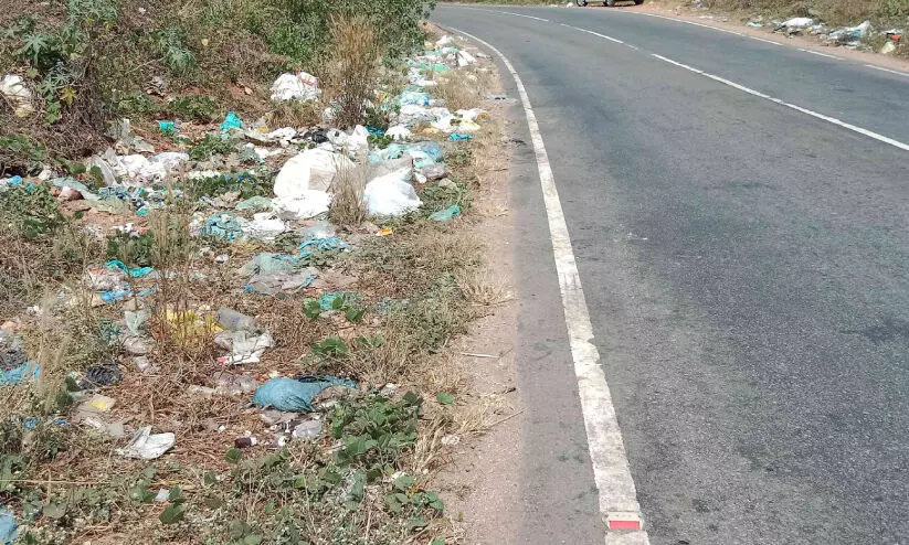 Garbage dumping, Kollam