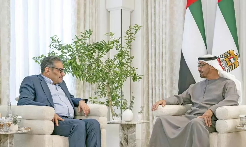 ഇറാനിലെ മുതിർന്ന സുരക്ഷ ഉദ്യോഗസ്ഥൻ    യു.എ.ഇയിൽ