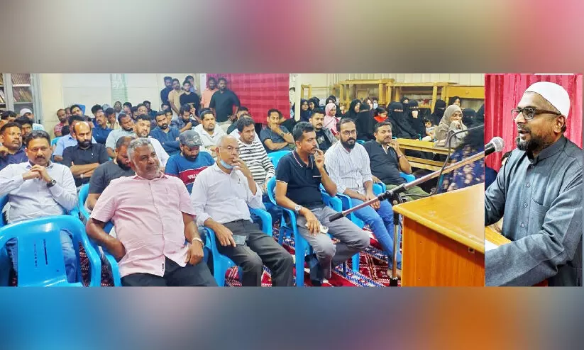 ‘മു​ന്നേ​റു​ക, ന​ന്മ​യു​ടെ പാ​ത​യി​ൽ’ ത​നി​മ കാ​മ്പ​യി​ന് അ​സീ​റി​ൽ തു​ട​ക്ക​മാ​യി