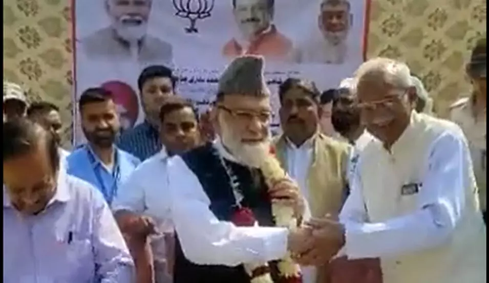 Fact Check: ഡൽഹി ഇമാം ബി.ജെ.പിയിൽ ചേർന്നിട്ടില്ല; വിഡിയോയിലെ വസ്തുത അറിയാം