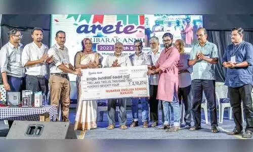 മാധ്യമം ഹെൽത്ത് കെയറിന് കൈത്താങ്ങായി മുബാറക് ഇംഗ്ലീഷ് സ്കൂൾ മാധ്യമം ഹെൽത്ത് കെയറിന് കൈത്താങ്ങായി മുബാറക് ഇംഗ്ലീഷ് സ്കൂൾ