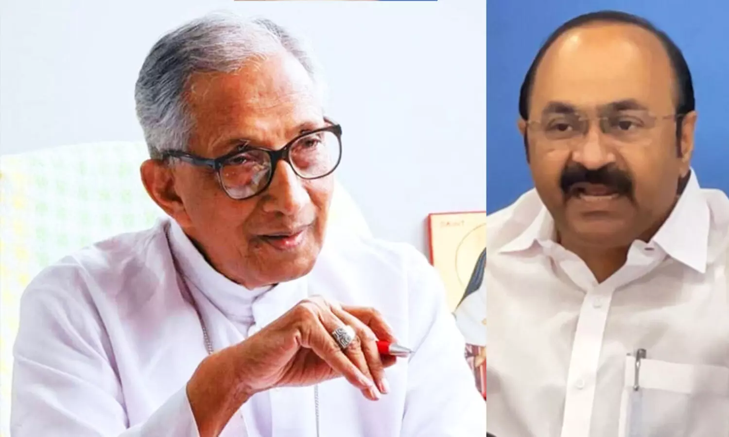 Mar Joseph Powathil, VD Satheesan