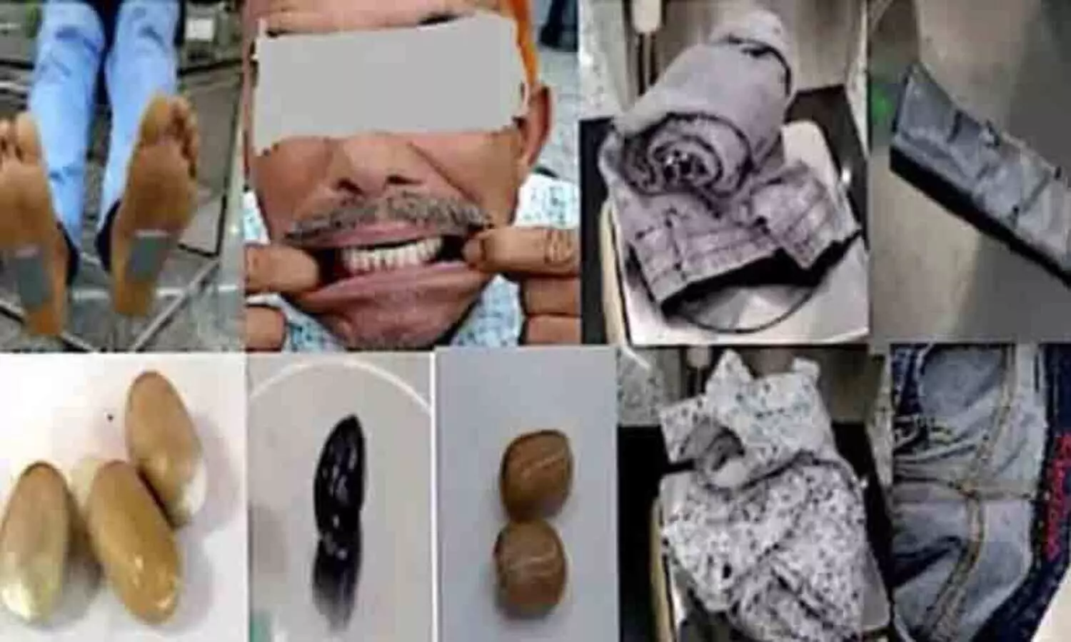 സ്വർണം കടത്താൻ ഭിന്ന രീതികൾ:  എന്നിട്ടും  12 ദിവസത്തിനുള്ളിൽ 1.08 കോടി രൂപയുടെ സ്വർണം കസ്റ്റംസ് പിടികൂടി