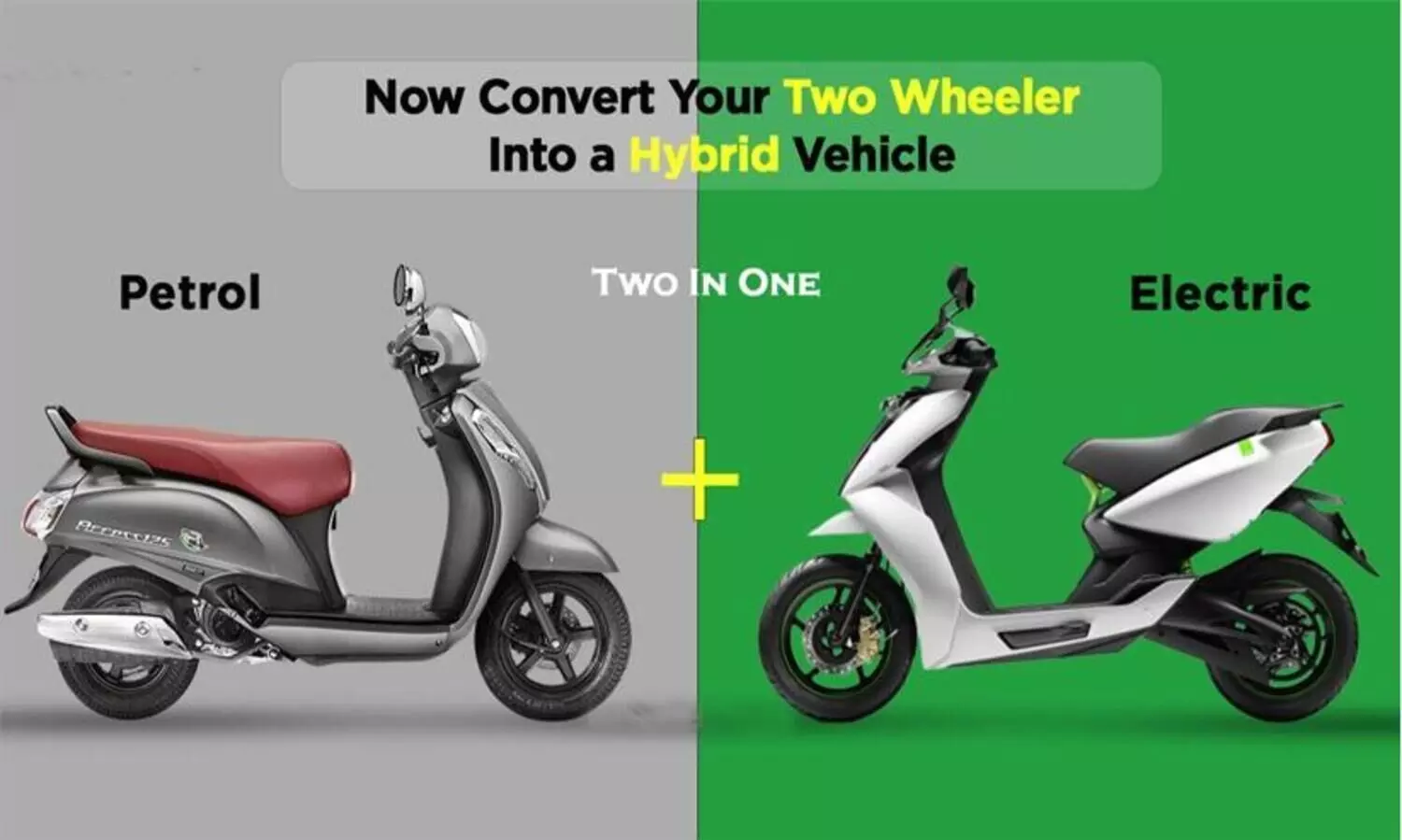 Now Convert Your Two Wheeler Into a Hybrid Vehicle