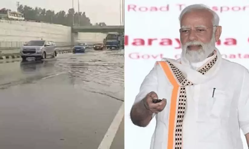 PM Modi, Bengaluru-Mysuru expressway flooded