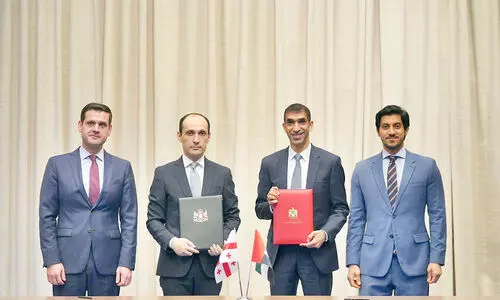 യു.​എ.​ഇ​യും ജോ​ർ​ജി​യ​യും ‘സെ​പ’​യി​ൽ ഒ​പ്പു​വെ​ച്ചു