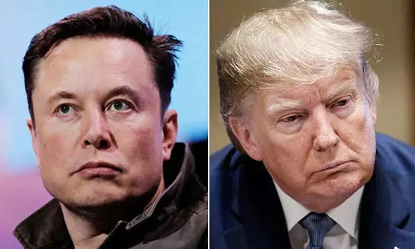 അറസ്റ്റുണ്ടായാൽ 2024ലെ തെരഞ്ഞെടുപ്പിൽ ട്രംപ് ചരിത്ര വിജയം നേടുമെന്ന് ഇലോൺ മസ്ക് അറസ്റ്റുണ്ടായാൽ 2024ലെ തെരഞ്ഞെടുപ്പിൽ ട്രംപ് ചരിത്ര വിജയം നേടുമെന്ന് ഇലോൺ മസ്ക്