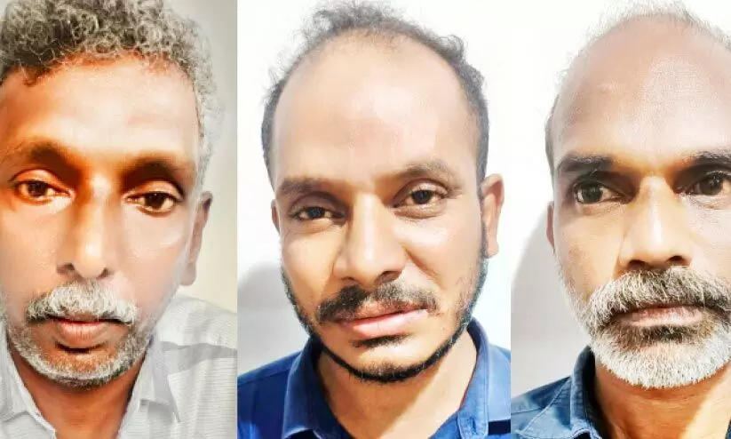 വാഹനം മോഷ്ടിച്ച് പൊളിച്ചുവിൽക്കുന്ന സംഘം അറസ്റ്റിൽ