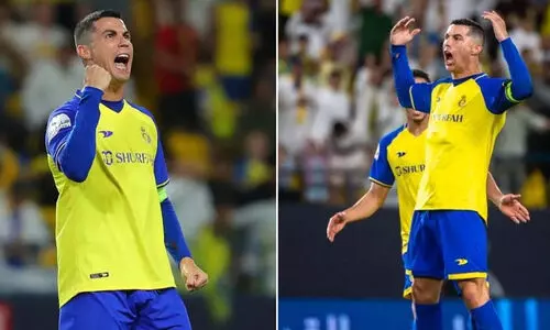 കിടിലൻ ലോങ് റേഞ്ച് ഗോളുമായി ക്രിസ്റ്റ്യാനോ; അൽ നസ്റിന് ജയം -വിഡിയോ