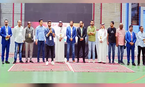 ‘അ​റേ​ബ്യ​ൻ വോ​ളി’​ക്ക് കൊ​ടി​യി​റ​ങ്ങി