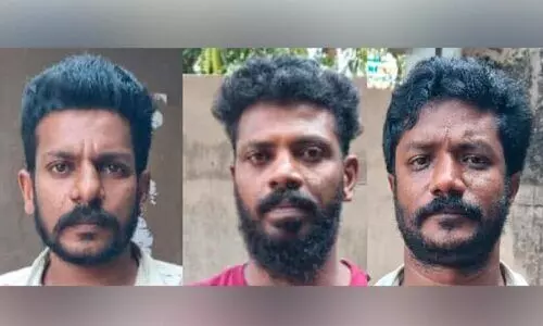 ക​ഞ്ചാ​വ്‌ വിൽപന; മൂ​ന്നു​പേ​ര്‍ അ​റ​സ്റ്റി​ല്‍