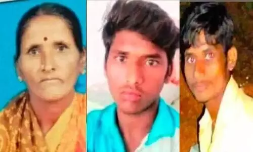 A mother and her children were shocked to death by a broken power line